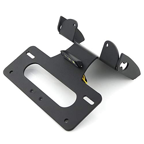 Kennzeichenhalter Motorrad Gebrauch for Ducati Monster 659 696 795 796 1100 EVO Alle Jahre Kennzeichenhalter Halterung Heckschwanz Tidy Fender Eliminator Kit