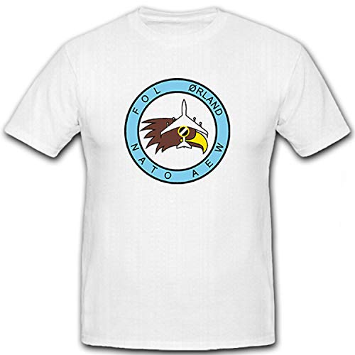 T-shirt blanc Natan AEW AWACS FOL Orland grande taille XXXL