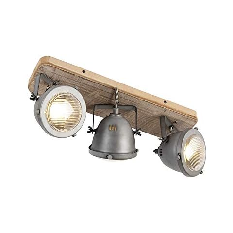 Qazqa Industrial 3-Way Spotlight Bar Cover