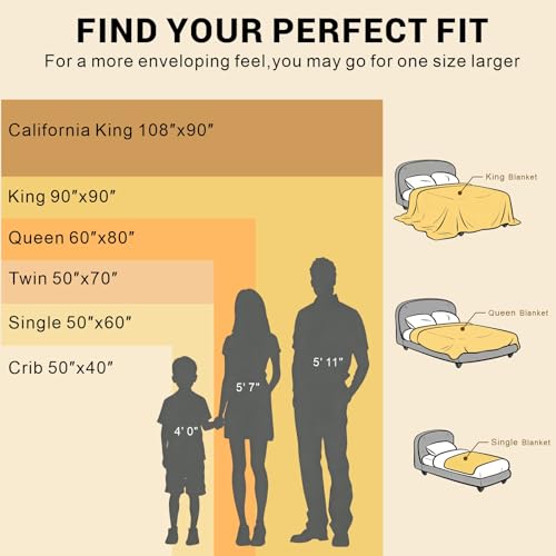 Bnuitland Leopard Print Fleece Flannel Throw Blanket with Storage Pouch for Bed Sofa Travel, 300 GSM Double Sided Super Soft Fuzzy Fluffy Cheetah Print Blanket for Adults and Kids, 50x70 inch