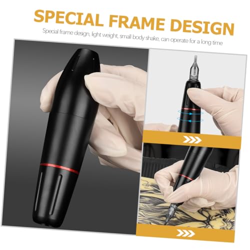 WOONEKY Motor Pen High-power Tattooing Machine Aluminum Alloy Design Essential Tattooing Supplies for Skill Levels - Image 3