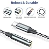 OneKer USB Type C to 3.5mm Headphone Jack Adapter, (2-Pack) USB C to Aux Female Audio Dongle Cable Cord Compatible with iPhone 16/15 Pro/15 Plus/15 Pro Max,iPad Pro,MacBook, Samsung Galaxy S24 S23 S22