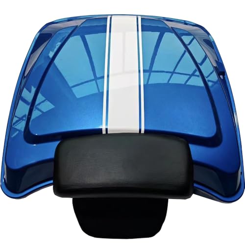 WOWHOG Harley Road Glide Tour Pack Fast Johnnie Razor Tour Pack Pak Trunk Backrest Pad for '97-'25 Harley Touring Road King Street Glide Electra Glide CVO models