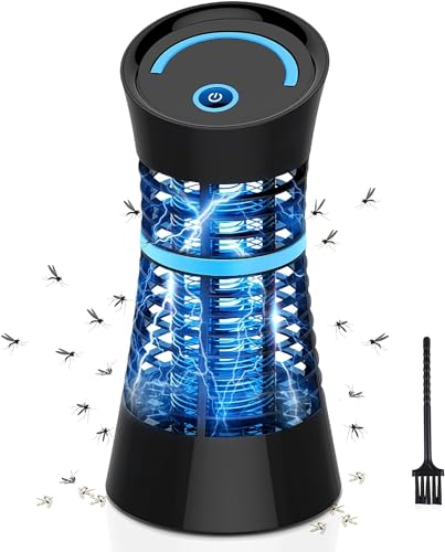 Smeeyo 20W Insect Killer Electric Insect Fly Zapper Bug Zapper Mosquito Lamp with UV Light No Toxic Chemicals Effective for Reducing Flying Insects for Indoor Useblack