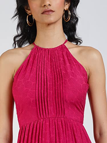 Image of Label RITU KUMAR Women's Plum Knee Length Dress