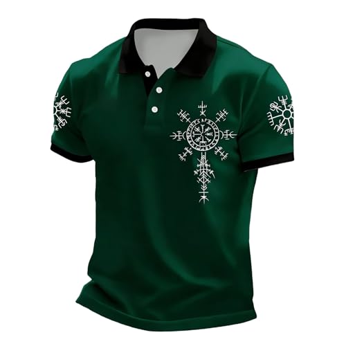 Polo homme manche courte col V style gym clothes et sport