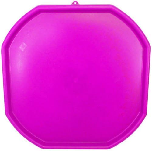Easy Shopping® COLOUR LARGE/SMALL PLASTIC MIXING TRAY SAND WATER PLAY_BUILDER EQUIMENT Toy Sand Pool Pit Water Game Garden Beach MADE IN UK (Purple, Large)