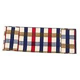 BESTonZON Embellecedor Frigorifico Protector De Máquina De Protección Para El Celosía Para Universal Lateral Decorativo Microondas De Bolsillos Accesorios Plaid Cubierta De Home Decor Tostadoras Pan