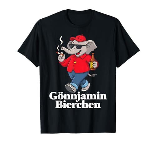GÖNNJAMIN Bierchen X Benjamin Bierchen Bier Lecker Bierchen T-Shirt