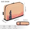 Pencil Pouch Case Anime Ninja Print, Desk Organizers Pen Bag for School Office Teens Student Adults - Image 3