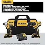 DEWALT 20V MAX Cordless Drill, Impact Driver, 2-Tool Power Tool Combo Kit, Brushless Power Tool Set with 2 Batteries and Charger Included (DCK277D2) - Image 3