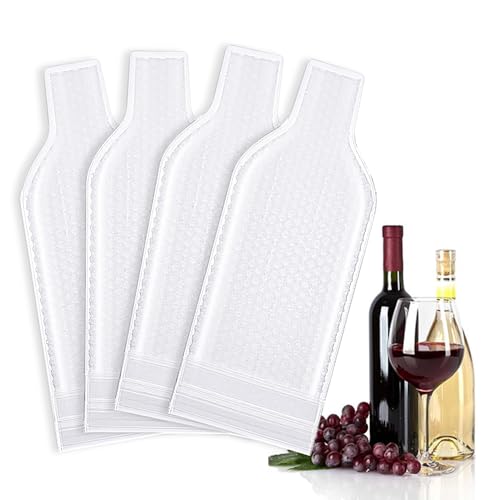 sacos protetores de viagem de garrafa de vinho para avião, capas de vinho resseláveis para viagens,