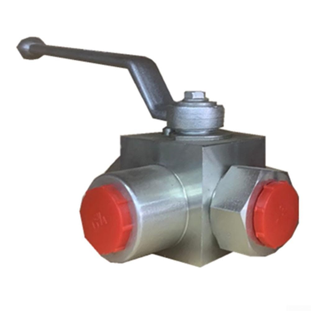 Robinet hydraulique 3 voies M27 évite les fuites à 2500 bar