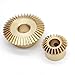 BELTXTROPHE 0.5 Module 20 Teeth 60 Teeth 1:3 Transmission Bevel Gear 90 Degree Meshing Copper Tapered Bevel Gear 0.5M 20T 60T Industry