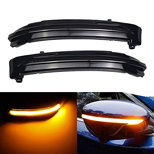 Dynamic LED Side Mirror Turn Signal Light Indicator For Nissan X-Trail T32 Rogue Qashqai J11 Murano Z52 Juke Navara Pathfinder