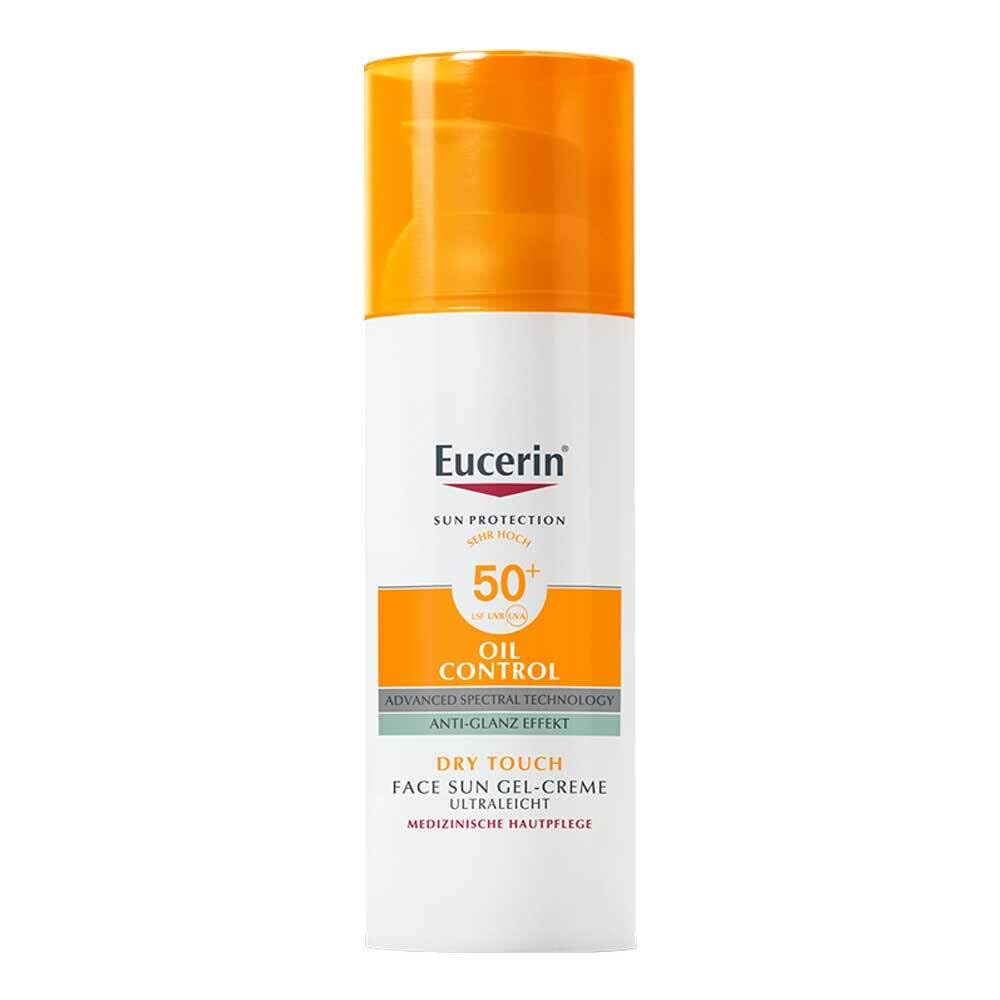 Eucerin Gel-Crema Oil Control Dry Touch Spf 50+, 50 mililitrów
