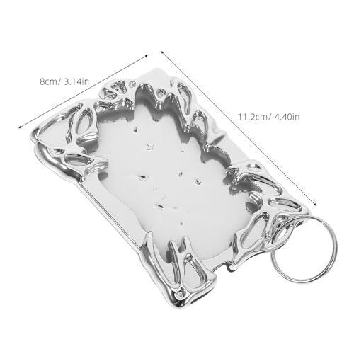 Protector de tarjetas de plástico con elegante marco galvanizado 2