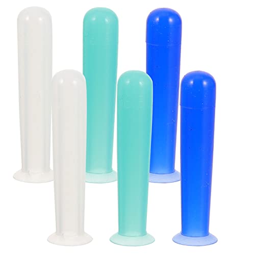 Hoement 6pezzi Bastoncini Per Lenti Contatto Da Viaggio in Plastica Morbida Strumenti Di Inserimento e Rimozione Pratici Accessori Per Lenti Contatto