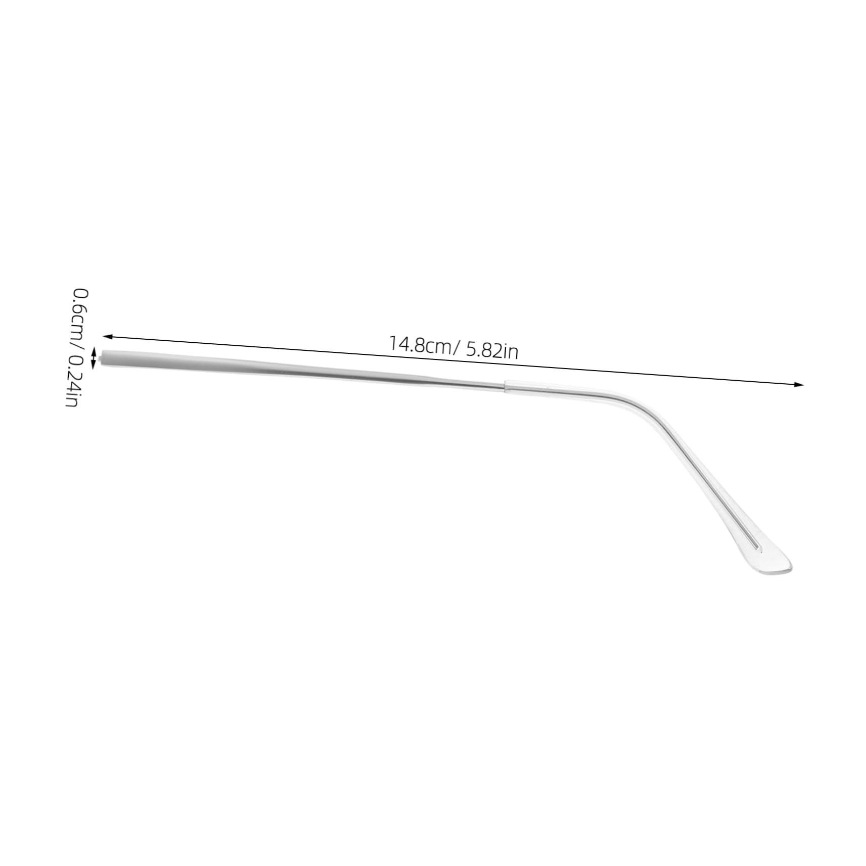Healvian 5paare Metallische Brillenbügel Universelle Ersatzteile Für Sonnenbrillen Und Lesebrillen Transparent Komfortable Passform Einfache Installation Langlebig Und Vielseitig