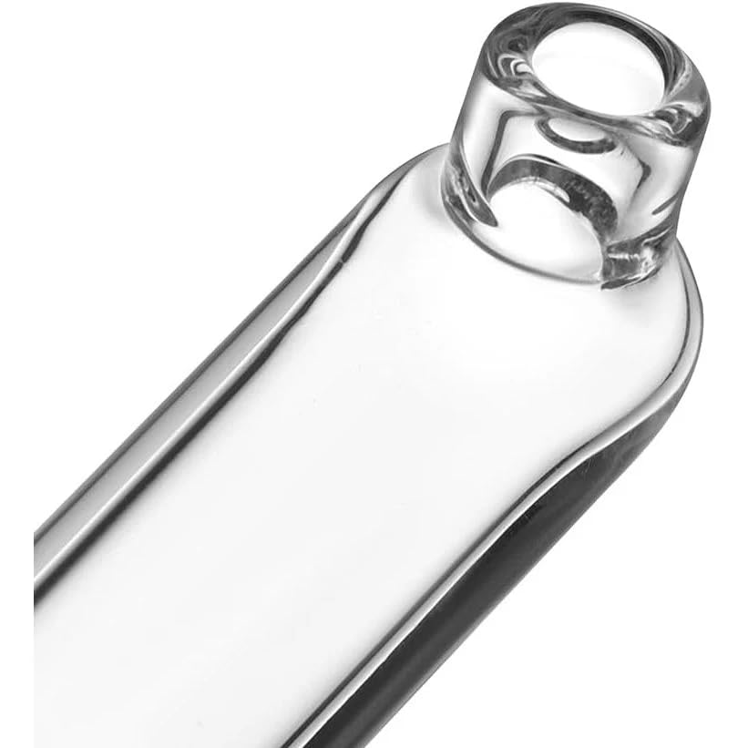 Langes Glasrohr-Mundstück Kompatibel mit Venty Cooling Unit – Inklusive 2 Silikon-Dichtungen, 1 Packung