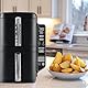 100 Stück Airfryer Backpapier für Heißluftfritteuse Ninja, Ninja Heißluftfritteuse Zubehör für Ninja Double Stack 7.6L Air Fryer SL300EU, Airfryer Zubehör für Ninja Sl300eu