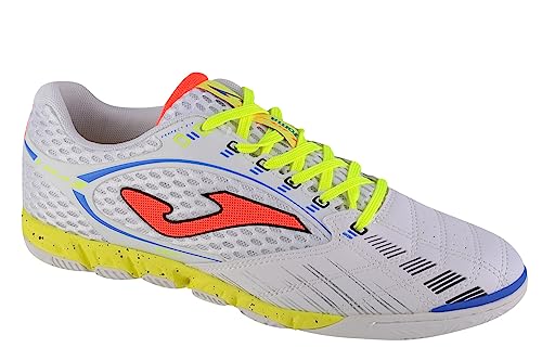 Joma Men's Indoor Football Trainers, White, 43.5 EU