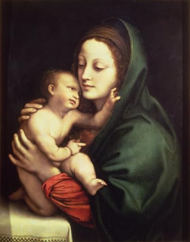 Impression d art mural Bernardino Luini de haute qualite pour decoration salon élégante