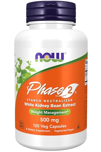 Now Foods, Phase 2 Starch Neutralizer, 500 mg, 120 Veg Capsules