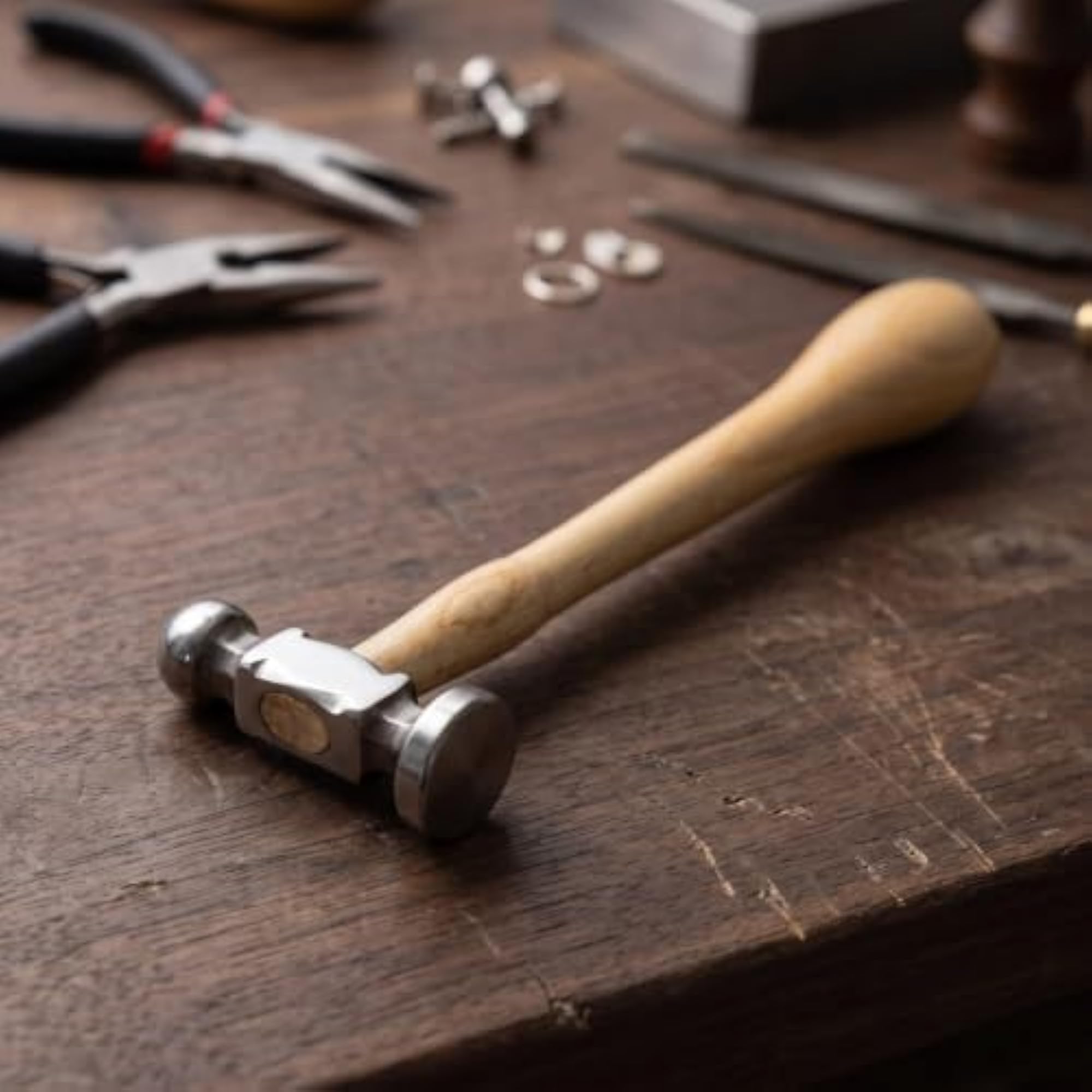 Precision Jeweler's Hammer for Reducing Hand Fatigue