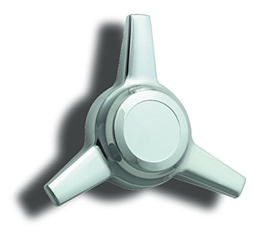 Gorilla Automotive 73515 Chrome 3 Bar Spinners with Towers - Pack of 4