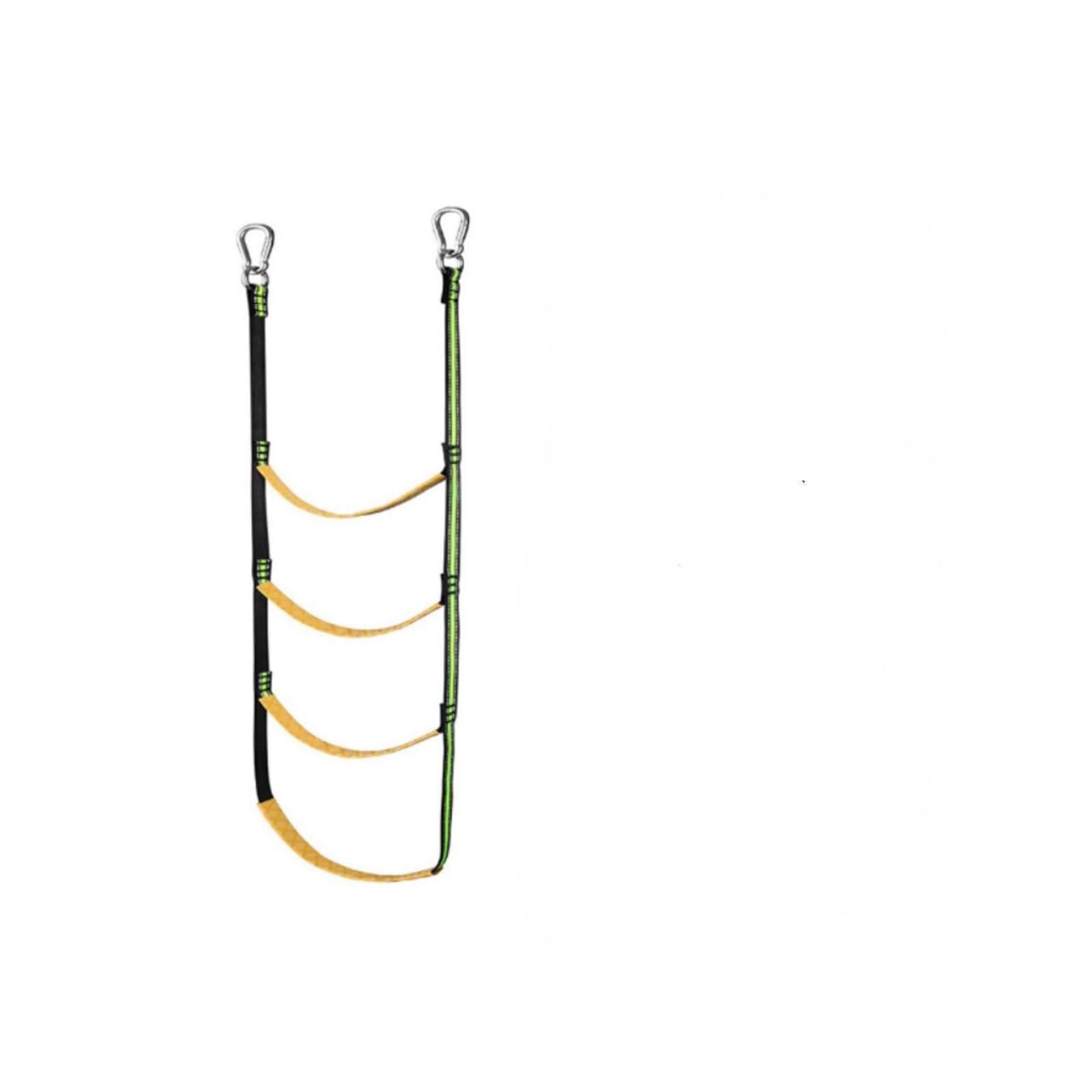 Marine Rope Ladder, Boat Rope Ladder 3/4/5 Step For Inflatable Kayak Canoe Motorboat(3 step)