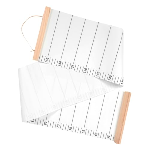 CORHAD Removable Height Growth Chart Ruler Wall Mounted Measurement Tool Easy Install Fun Cartoon Design for Family Keepsake Track