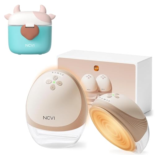 Extractor de leche portátil con calentador NCVI miniatura 1