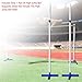 LYUCAYHQ Portable High Jump Standards, Competition Training High Jump Stands for School, 50 to 200cm/1.6' to 6.6' Adjustable, for Athletics, School, Stadium, Crossbar Not Included