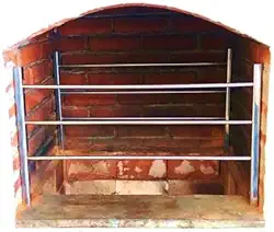 Suporte Churrasqueira P Espeto E Grelha Churrasco Inox 90cm