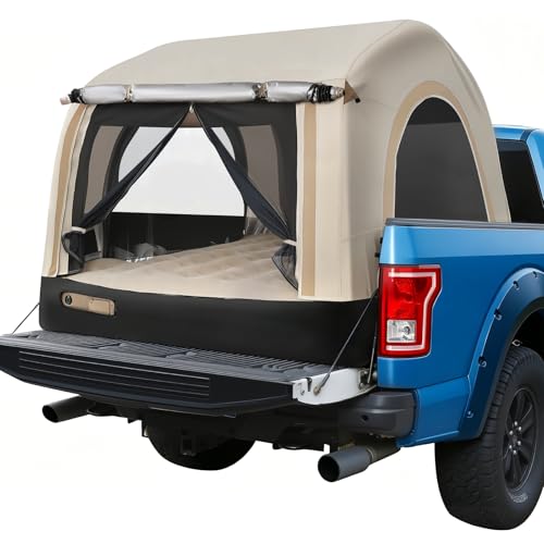 MIRUNNY Truck Bed Tent for 5.5ft-6.7ft,Auto Inflate Deflate...