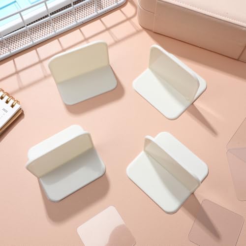 Image of Vaguelly Playpen Stabilizers White Plastic Base 4 Pack | White plastic base, helps keep playpen steady, easy to install and remove