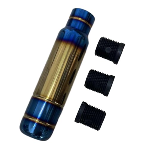 Baceyong Aluminium Gebranntes Blau Universal Schaltknauf Schalthebel Kopf V2-13CM