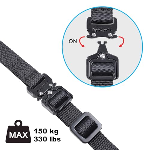 Vigorport Luggage Straps, Metal Luggage Connector Straps for Suitcases Add A Bag and Connect Your 2 Suitcases Together Adjustable Attachment Accessories Belts (0.75" Width Small Size) by Vigorport - Image 2