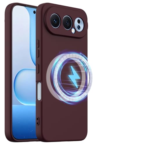 SHIEID Coque pour Honor 500 Pro 5G, Case de Protection Complète du Corps au Toucher Soyeux, Aimants Intégrés, Silicone Liquide Premium, Étui pour Honor 500 Pro 5G-Bleu