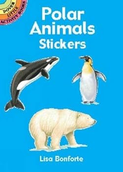 Paperback Polar Animals Stickers (Dover Little Activity Books Stickers) by Lisa Bonforte (2002-05-14) Book