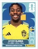 2026 Panini World Cup Stickers SWE18 Anthony Elanga Sweden