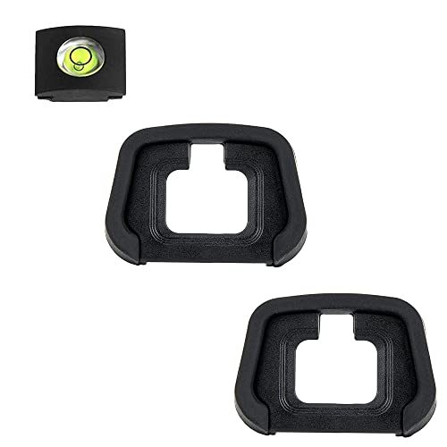 ZLMC DK-29 Eyepiece Compatible with Nikon Z7 II Z7 Z6 II Z6 Z5 Mirrorless Camera, Silicone Eye Cup & Hot Shoe Cover (2+1Pack