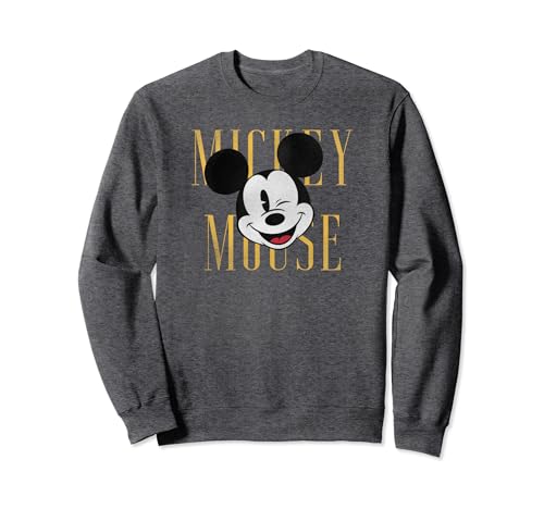 Sweat-shirt Mickey Mouse Disney vêtement manches longues gris