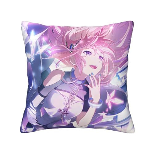 巡音ルカ (12) ッションカバー 抱き枕カバー 装飾枕カバー 座布団カバー グッズ ギフト アニメグッズ 着脱簡単 洗える ソファ背当て 両面プリント かわいい おしゃれ 車やソファー 30x30cm
