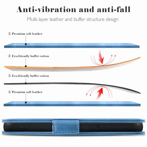 Étui rabat Samsung S24 FE YATWIN antichoc pour protéger l'écran des rayures - 3