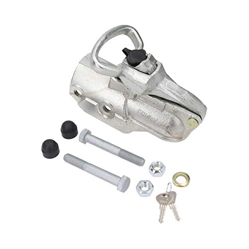 Knott 3500kg tête d'attelage 50mm Assemblage avec Serrure et boulons 60mm Barre