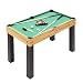 PL Ociotrends Devessport - Multijuego 12 en 1 - Futbolín, Billar, Push...
