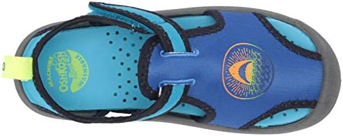 OshKosh B'Gosh Boys Aquatic Water Shoe Sport Sandal, Teal, 8 Toddler | Image 4