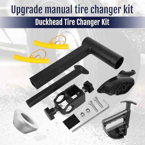 Image of Manual Tire Changer Duck Head Conversion Welding Kit Compatible with Most Car Wheels